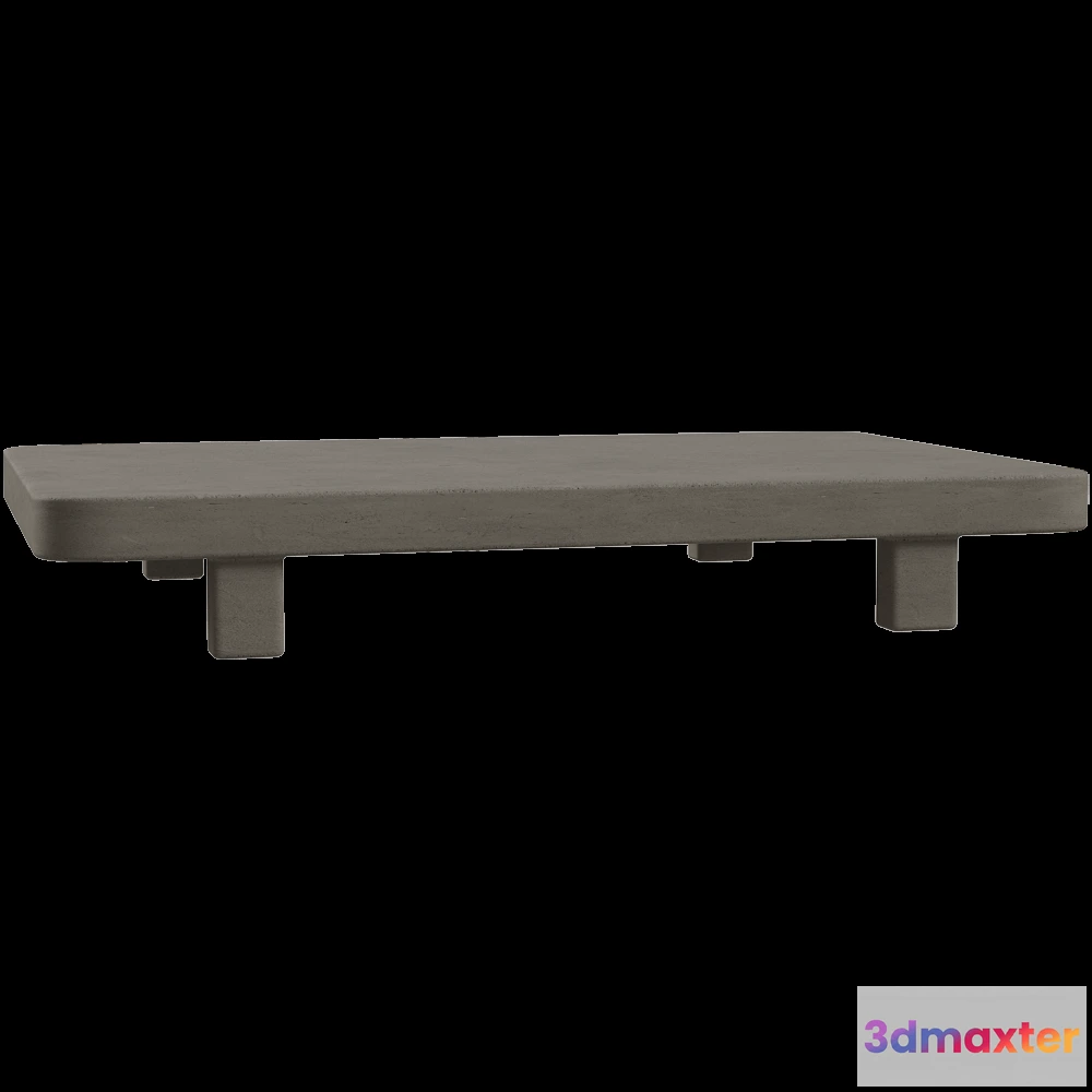 1637134 - BAXTER - Coffee table Brasilia 140 3D Max