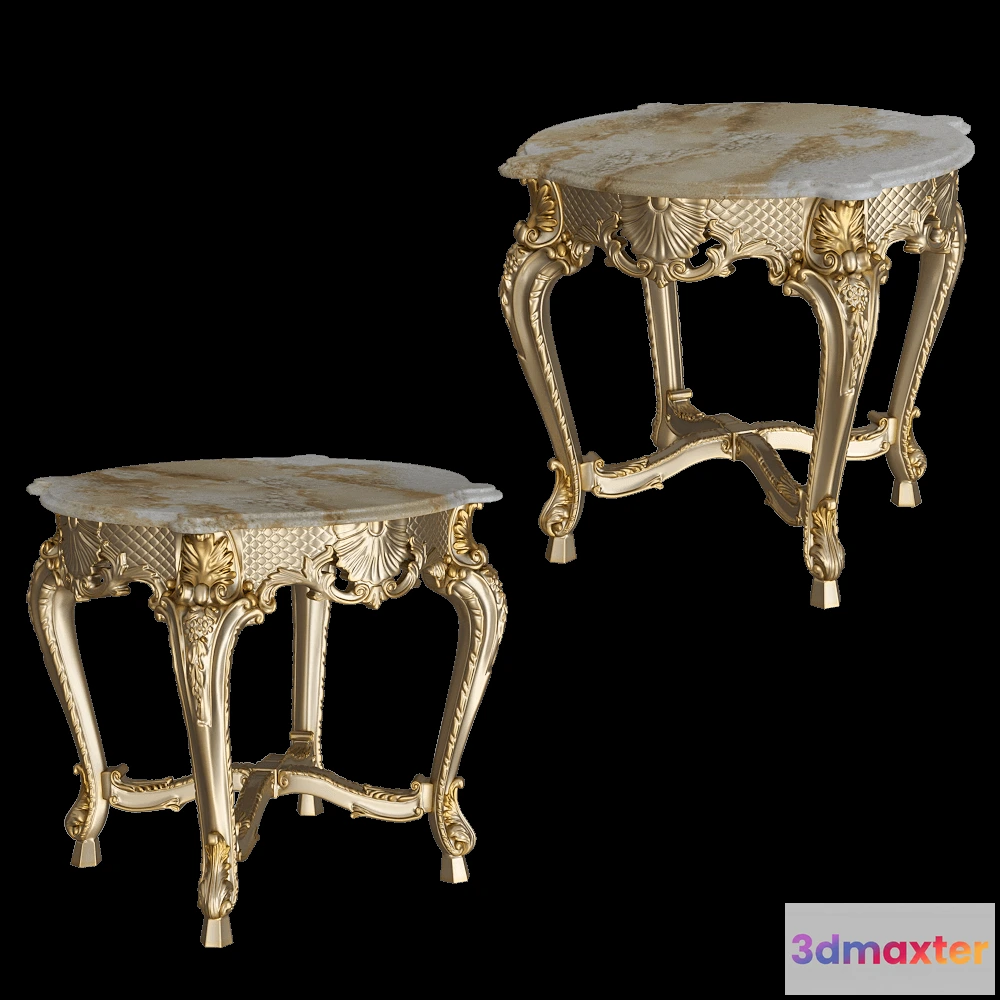 1637208 - Bellotti Ezio  - Small table 4014 3D Max