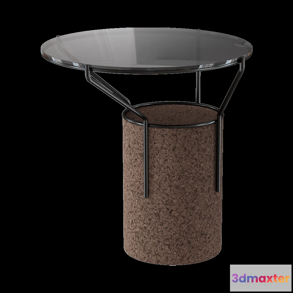 1637280 - Blackcork - Side table Frame 3D Max