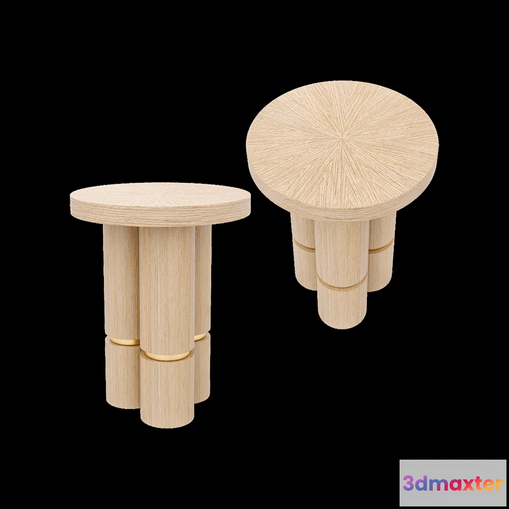 1637316 - BOLLU - Table BOLETUS CT023 3D Max
