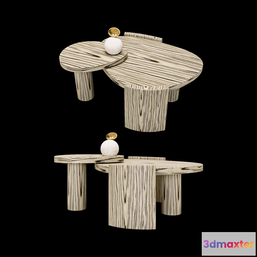 1637322 - BOLLU - Table BIG NEST CT014 3D Max