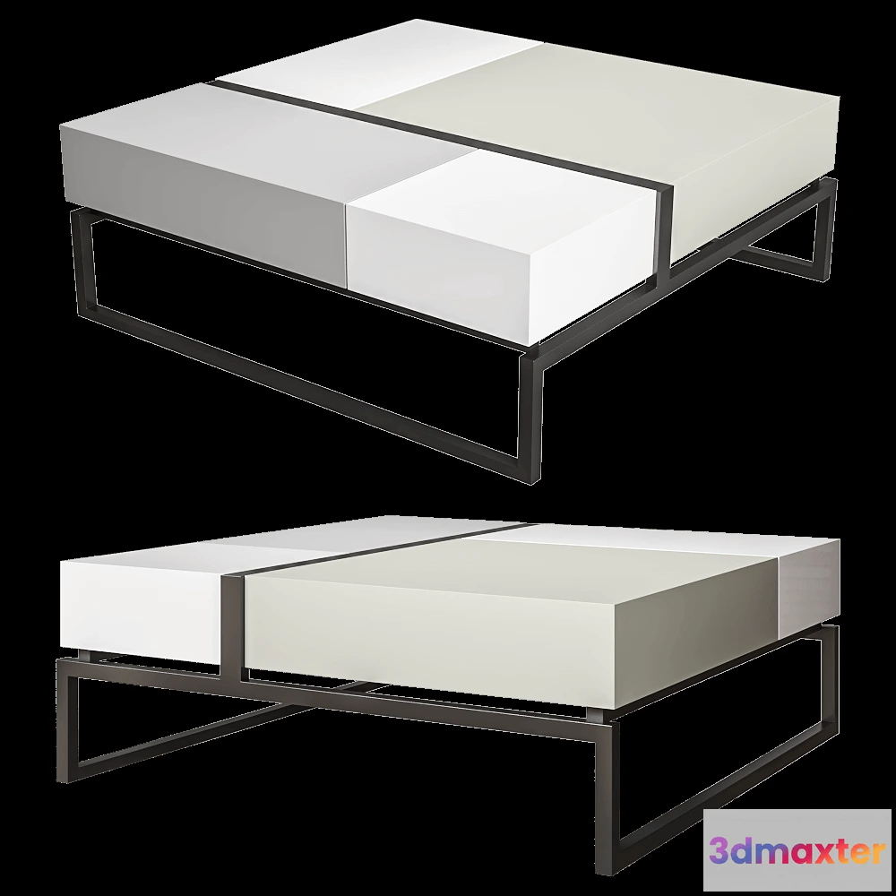 1637350 - Bozzetti - Multifunctional table Blokk 3D Max