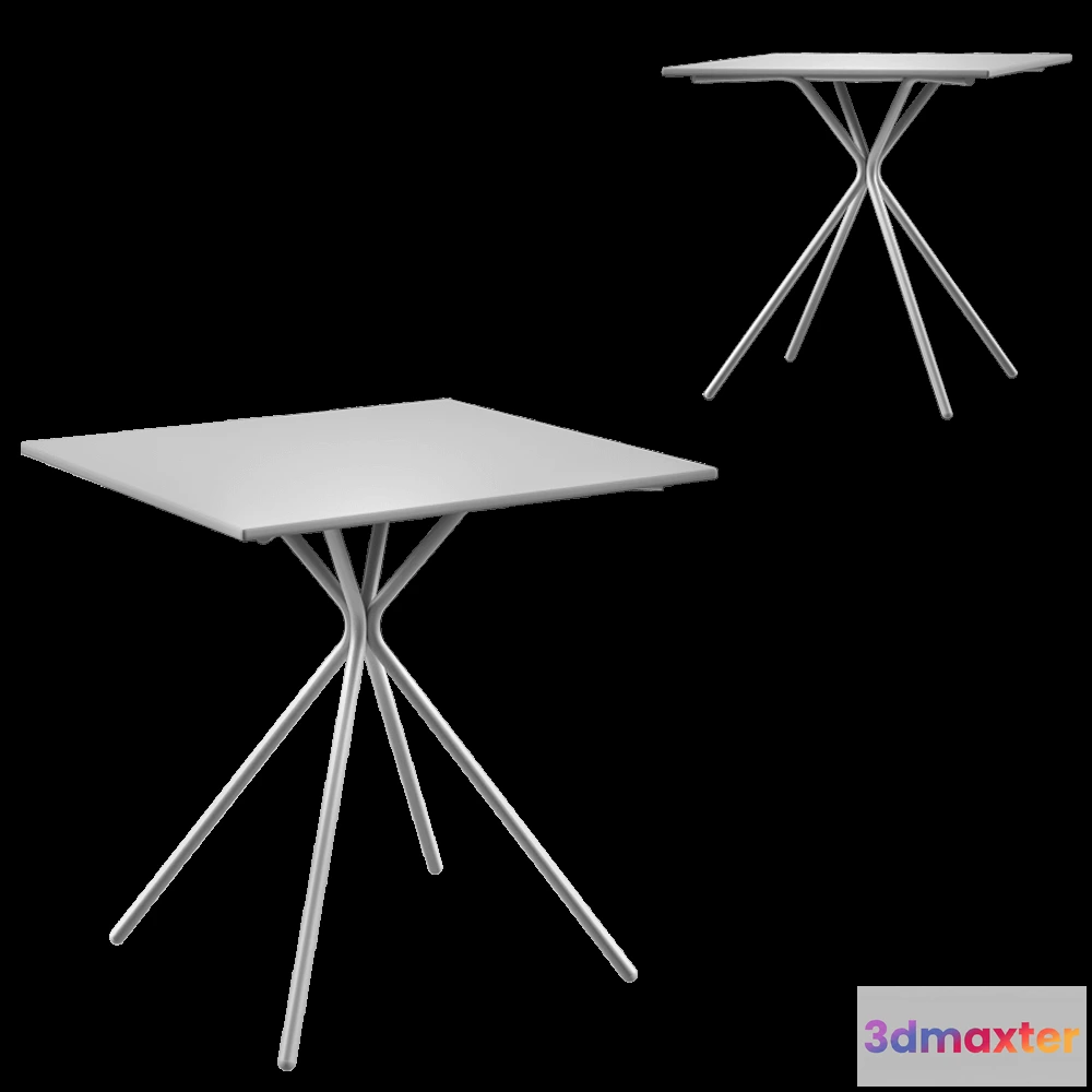 1637402 - Brunner - Table Crona steel 3D Max