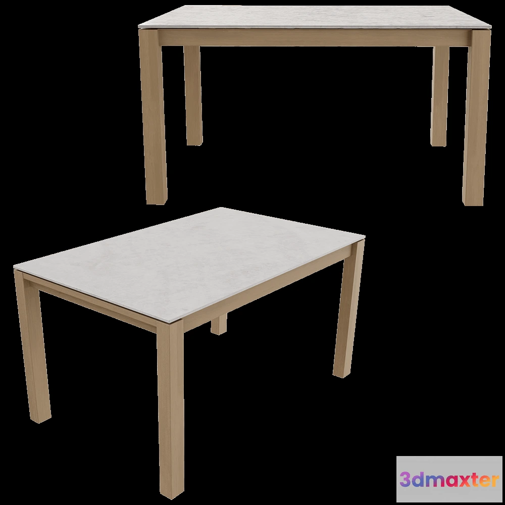 1637466 - CANCIO - Table Mesa Quadra 3D Max