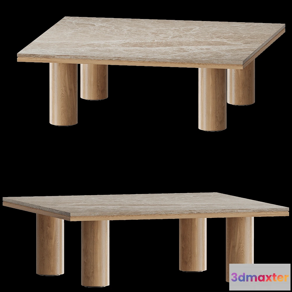 1637518 - Carel Woodworks - Table Yzma 3D Max