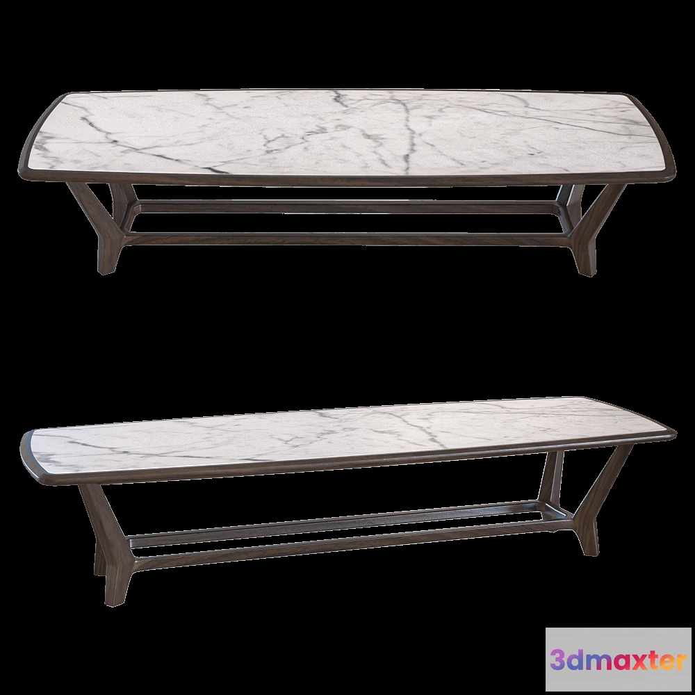 1637578 - Ceccotti Collezioni  - Dining table Grand rectangular 3D Max