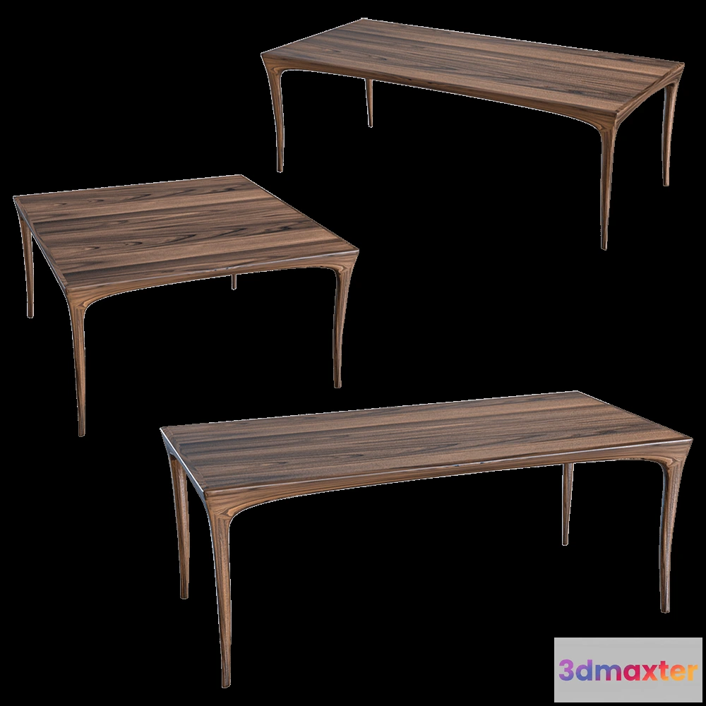 1637582 - Ceccotti Collezioni  - Dining table Perro 3D Max