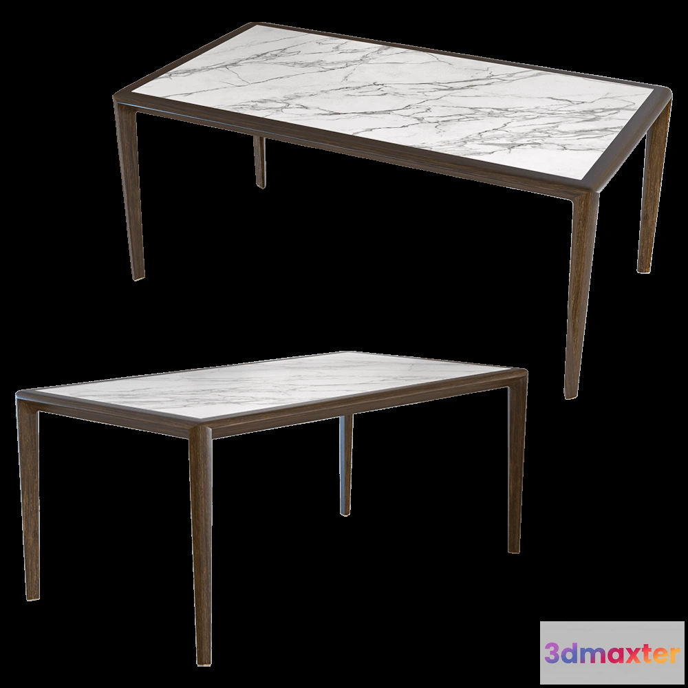 1637590 - Ceccotti Collezioni  - Table Evenmore 180 3D Max