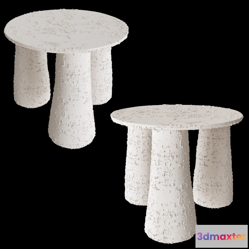 1637614 - Ceramum - Low table Elephant legs 3D Max