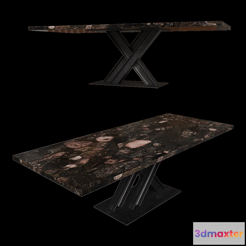 1637894 - Complet Furniture - Outdoor table Victor 3D Max