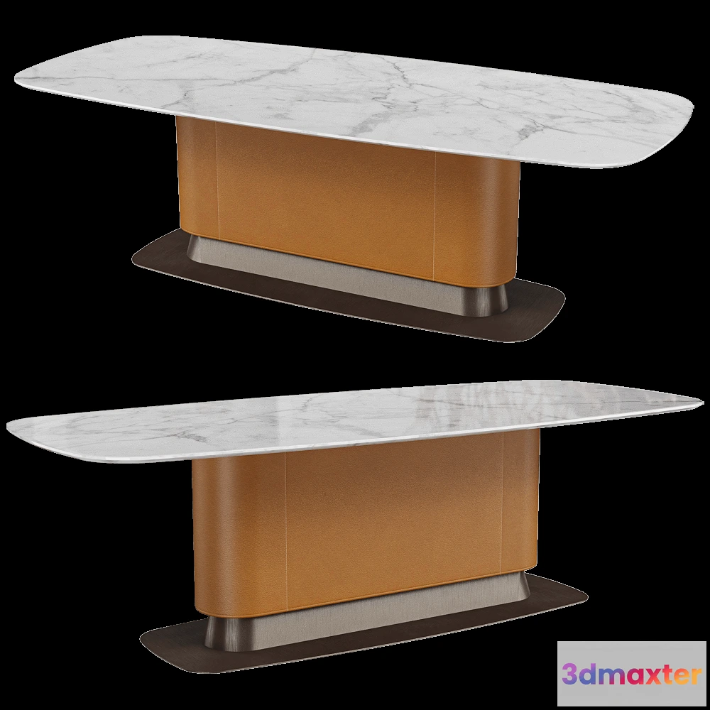 1637948 - CPRN HOMOOD - Rectangular dining table Art.ST717 3D Max