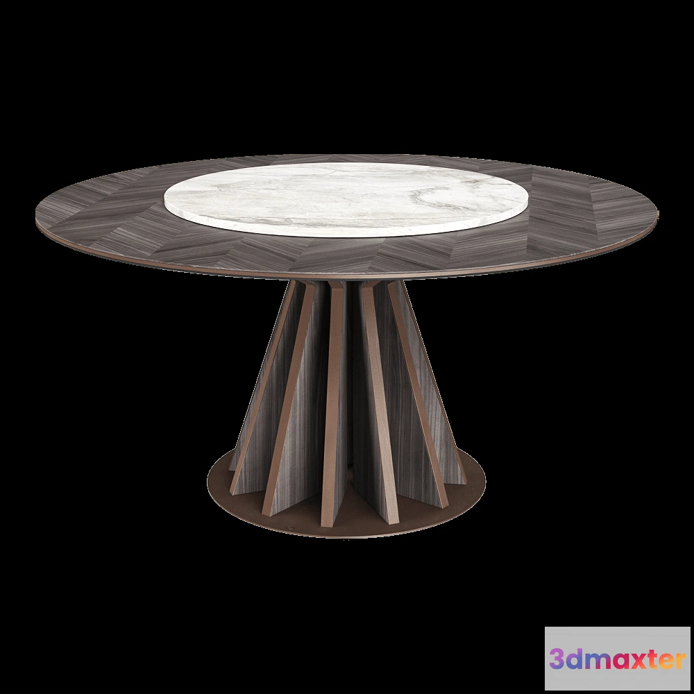 1637984 - CPRN HOMOOD - Round dining table Art.D620 3D Max