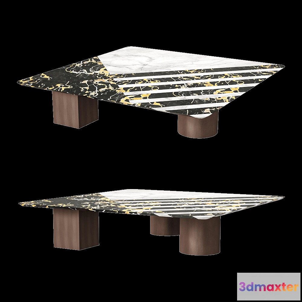 1637990 - CPRN HOMOOD - Big coffee table Art.ST742 3D Max