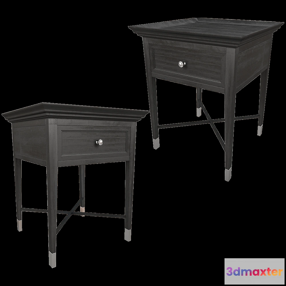 1638006 - Dantone Home - Side table Stafford 3D Max