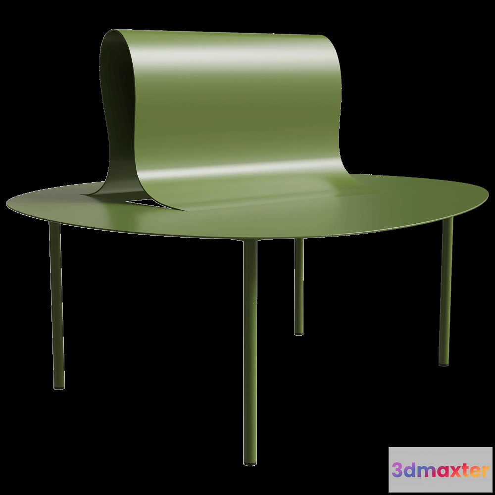 1638082 - Desalto - Table Softer than Steel 98 3D Max