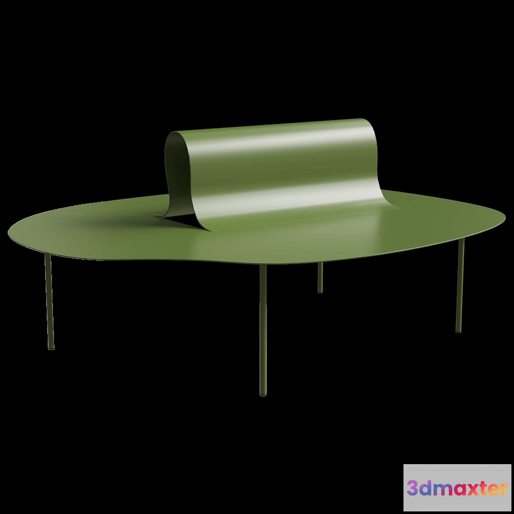 1638090 - Desalto - Table Softer than Steel 143 3D Max