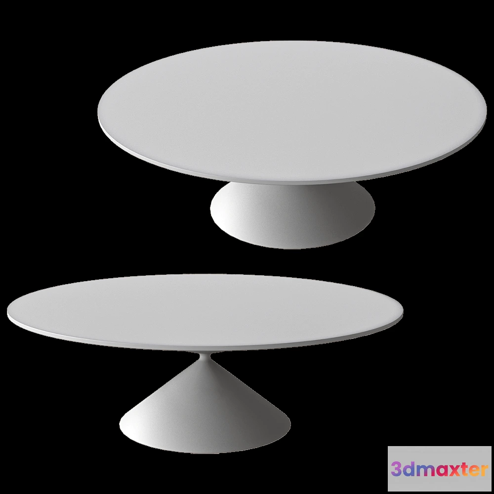 1638118 - Desalto - Table Mini clay 3D Max
