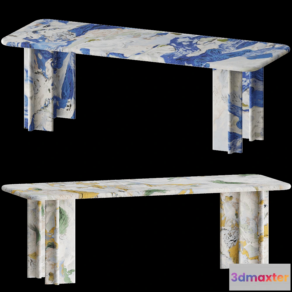 1638144 - DONNA  - Table Suminagashi 7 3D Max