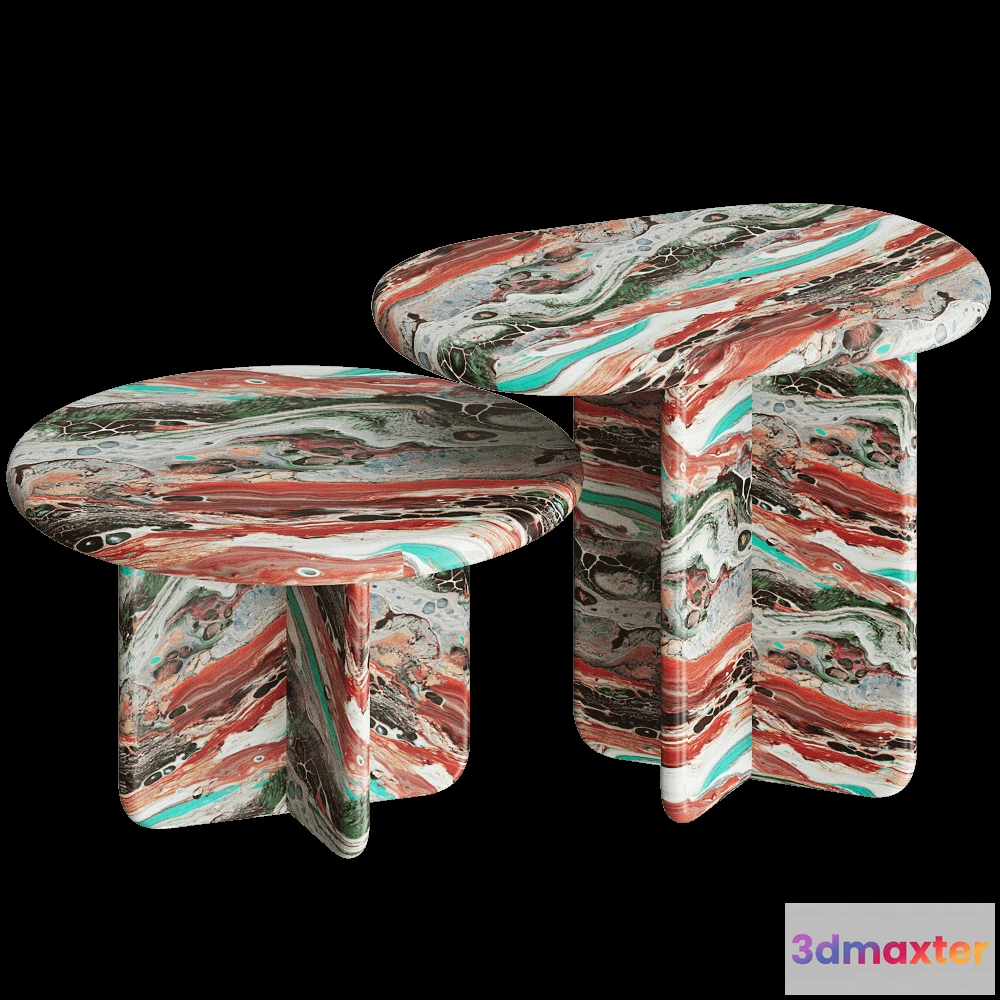 1638148 - DONNA  - Low tables SUMINAGASHI 5 3D Max