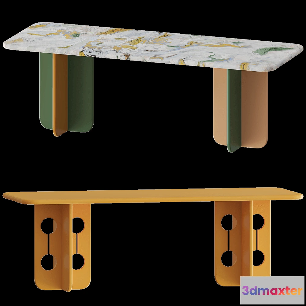 1638150 - DONNA  - Tables SUMINAGASHI 4 3D Max