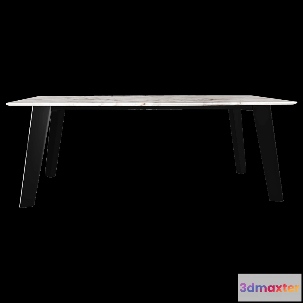 1638232 - Draenert - Dining table Fontana 3D Max