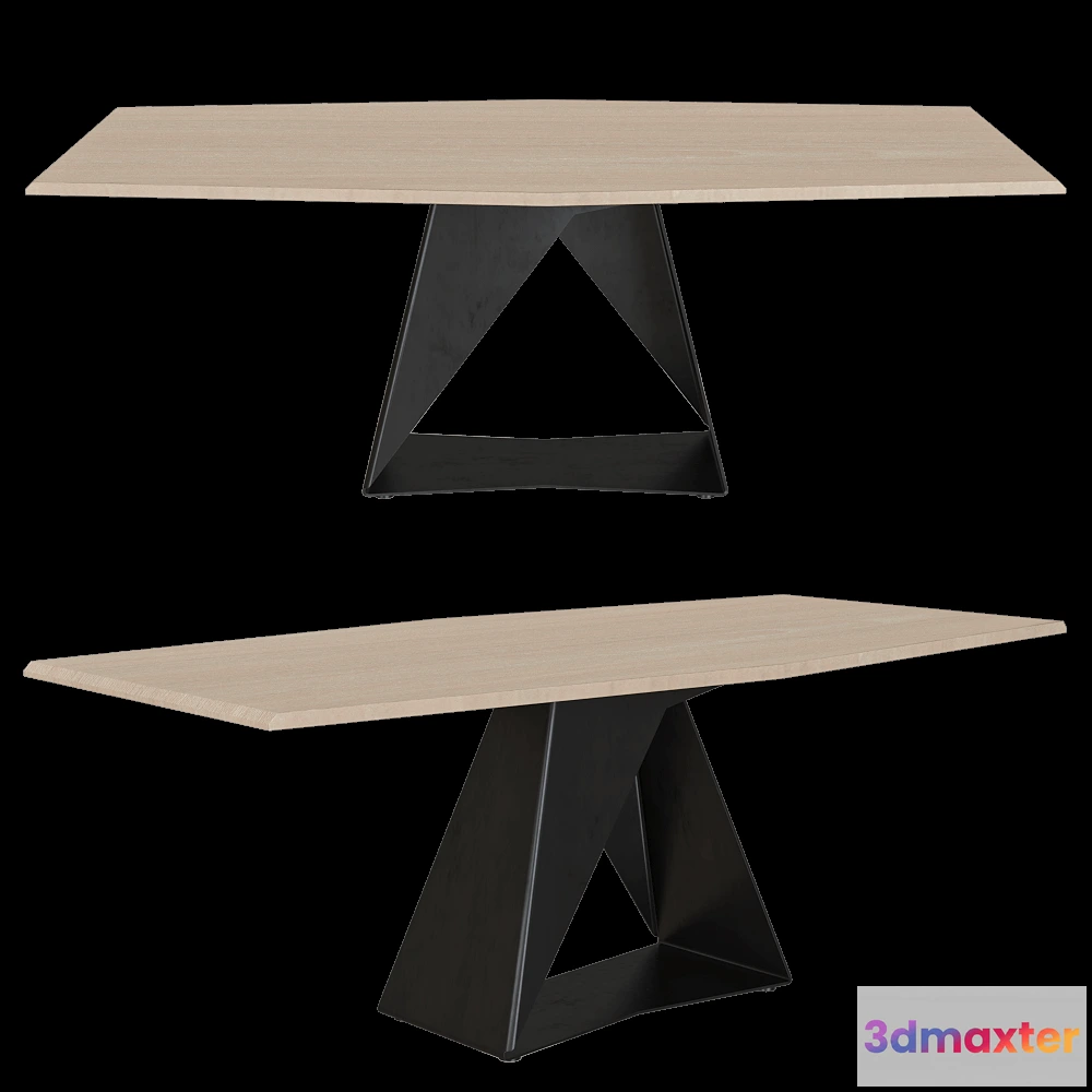 1638280 - ELITE TO BE - Table Dasar Junior Romboidale 3D Max