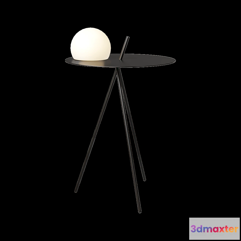 1638334 - ESTILUZ - Table with light Circ M-3725 3D Max