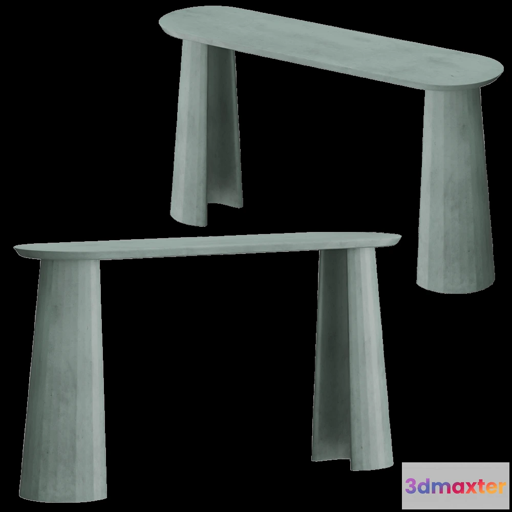 1638420 - Forma&Cemento - Table Fusto Console 3D Max