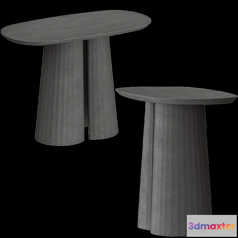 1638432 - Forma&Cemento - Coffee table Fusto Oval I 3D Max