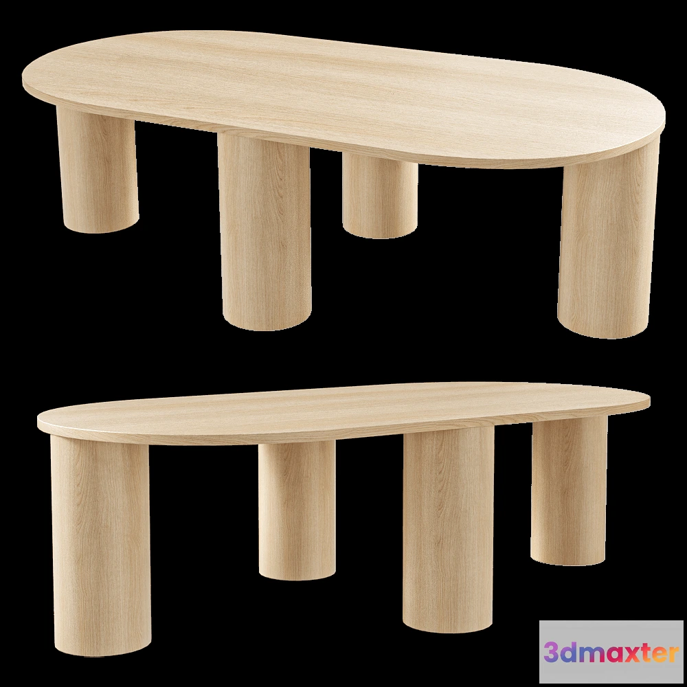1638444 - Found - Table M-PHANT Oblong 3D Max