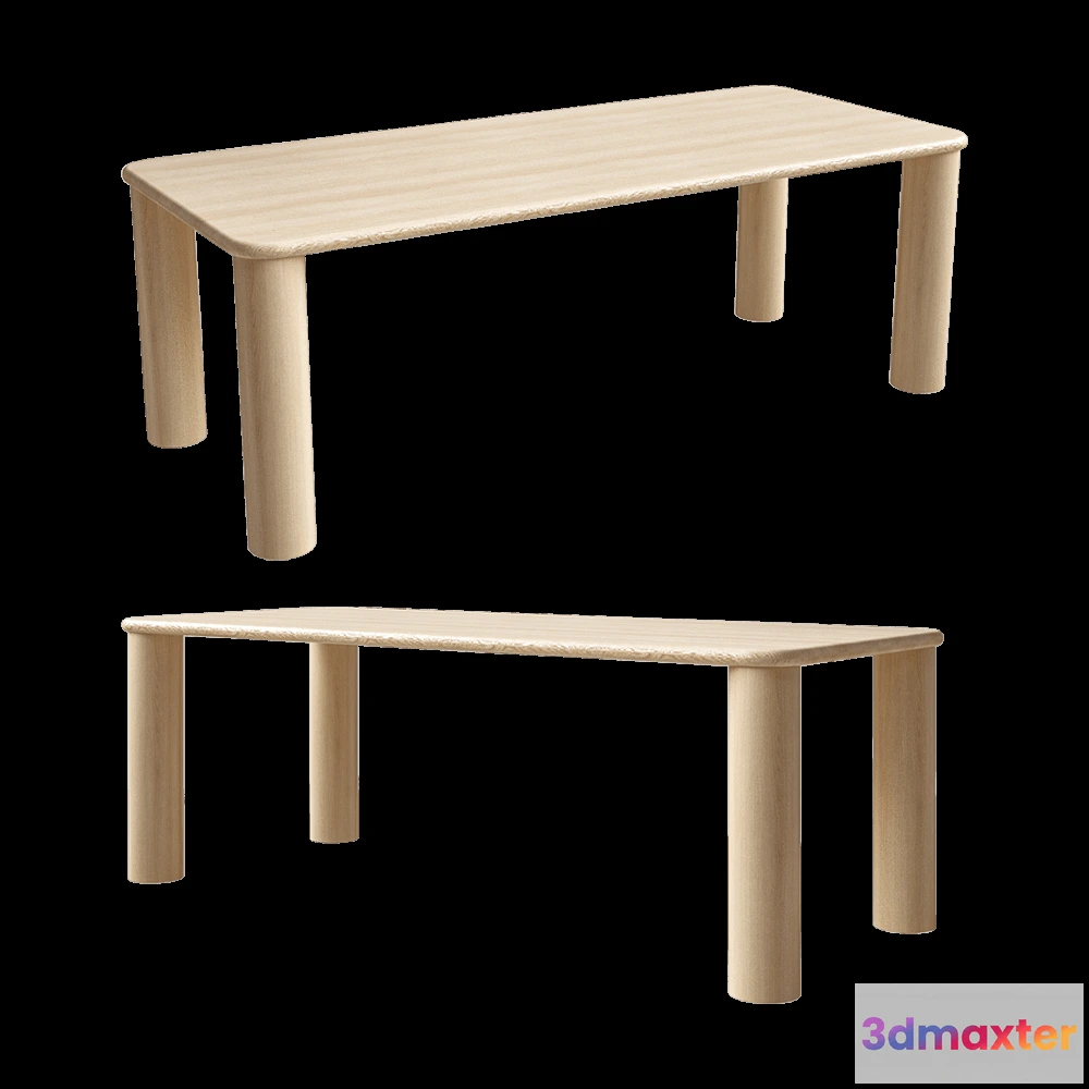 1638450 - Found - Table COMMUNE 3D Max