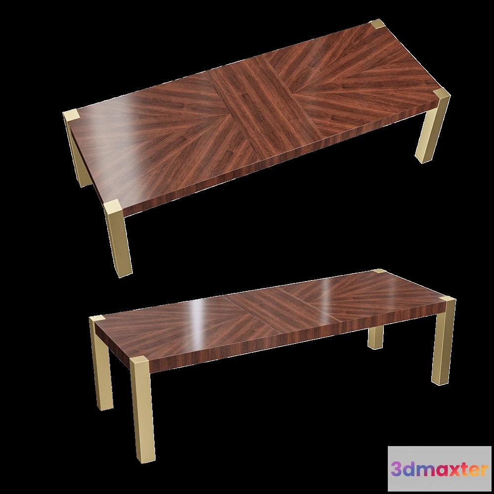 1638454 - Full House - Extendable dining table 3D Max