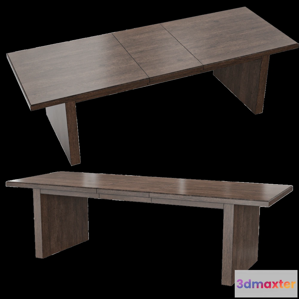 1638458 - Full House - Extendable dining table 3D Max
