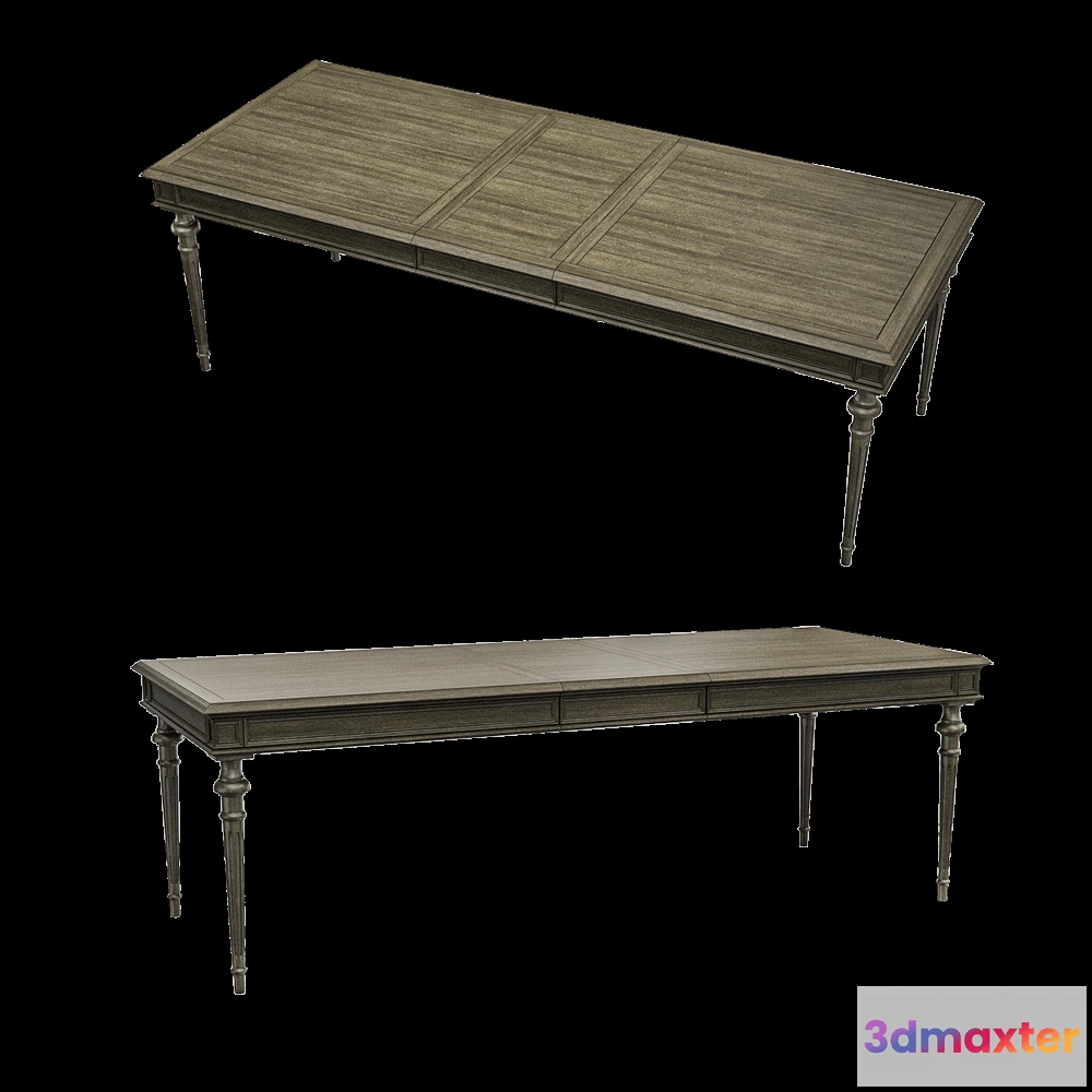 1638472 - Full House - Extendable table 3D Max