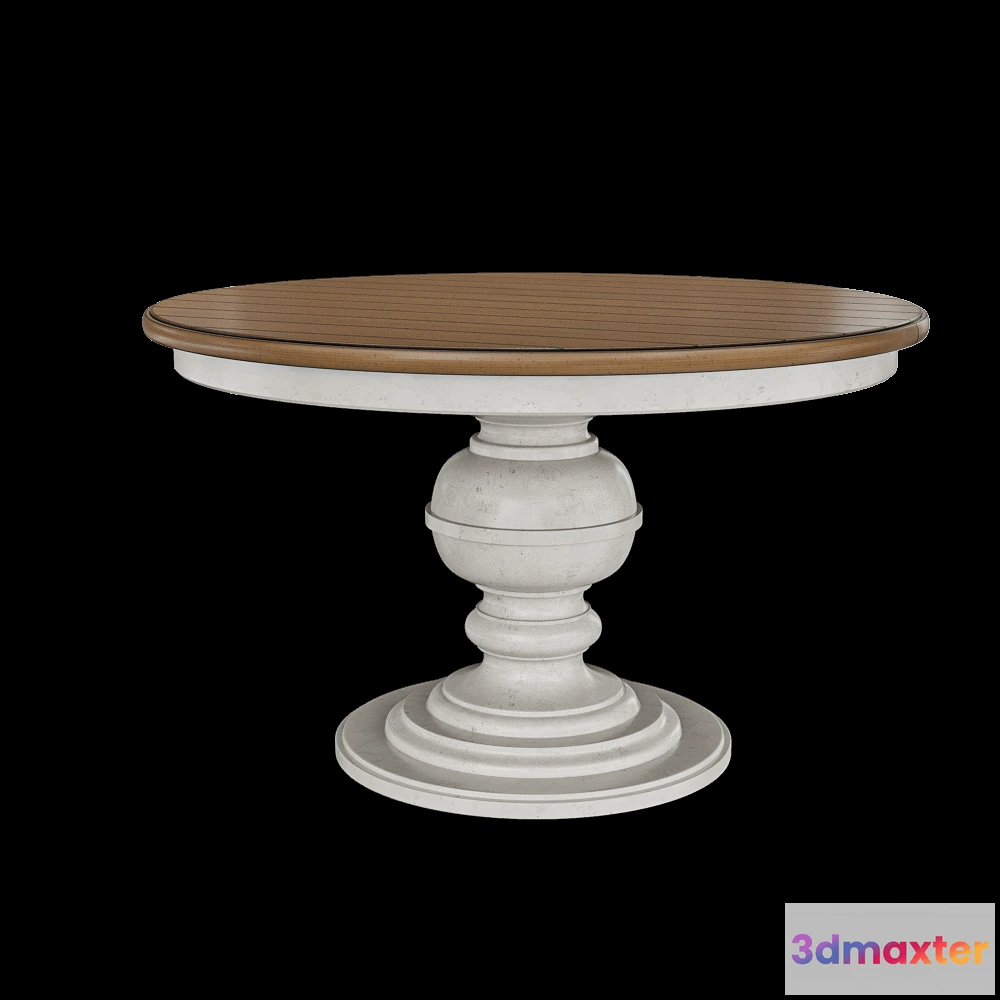 1638496 - Full House - Round dining table 3D Max