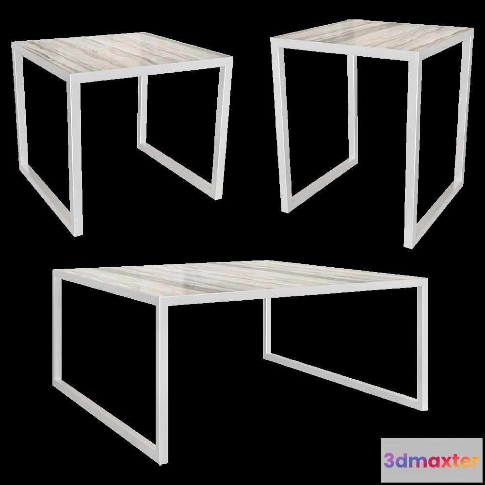 1638500 - Furman - Side table Saros 3D Max