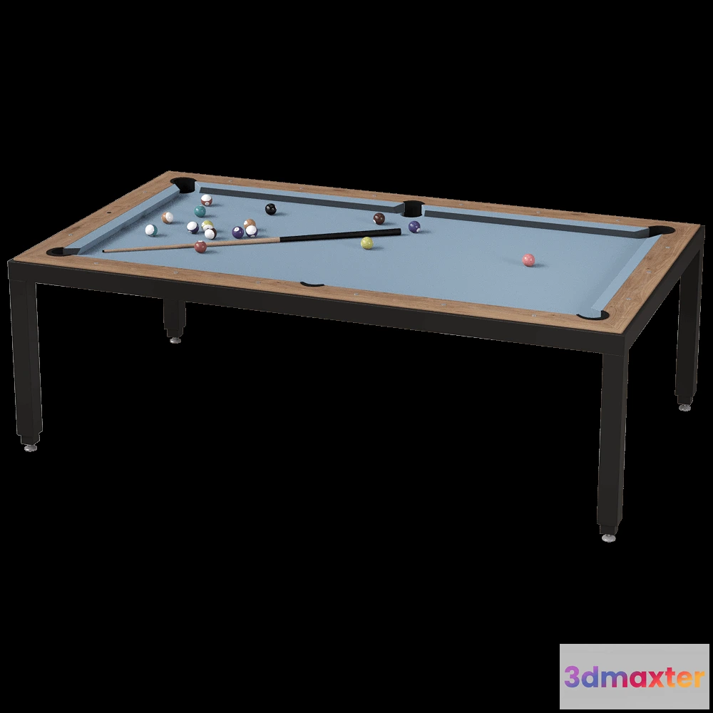 1638526 - Fusiontables - Pool & Dining table VINTAGE 3D Max