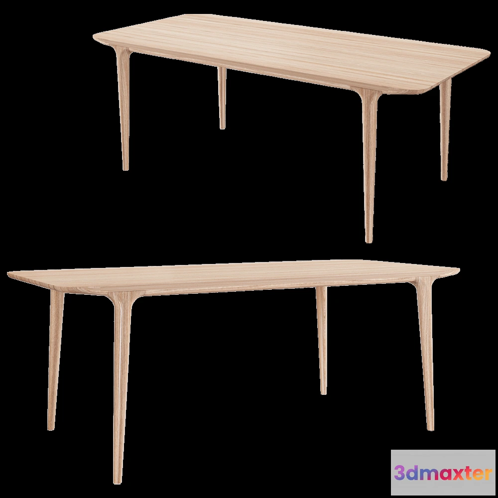 1638548 - Gazzda - Table Fawn 3D Max