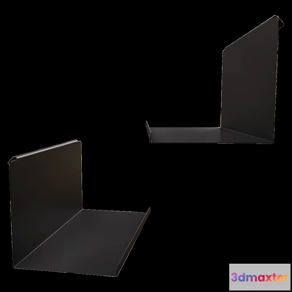 1638552 - Gejst  - Side table Flex black 3D Max