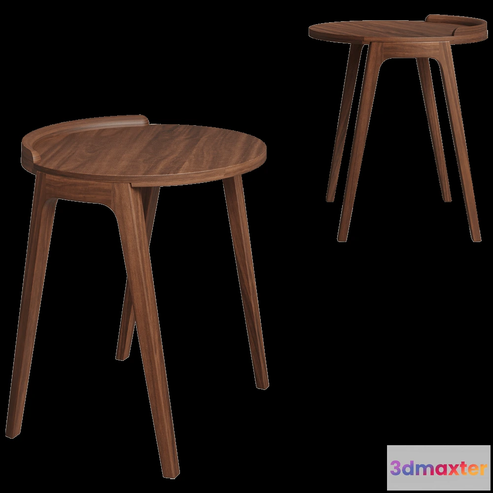 1638574 - Gervasoni - Side table DECK 3D Max