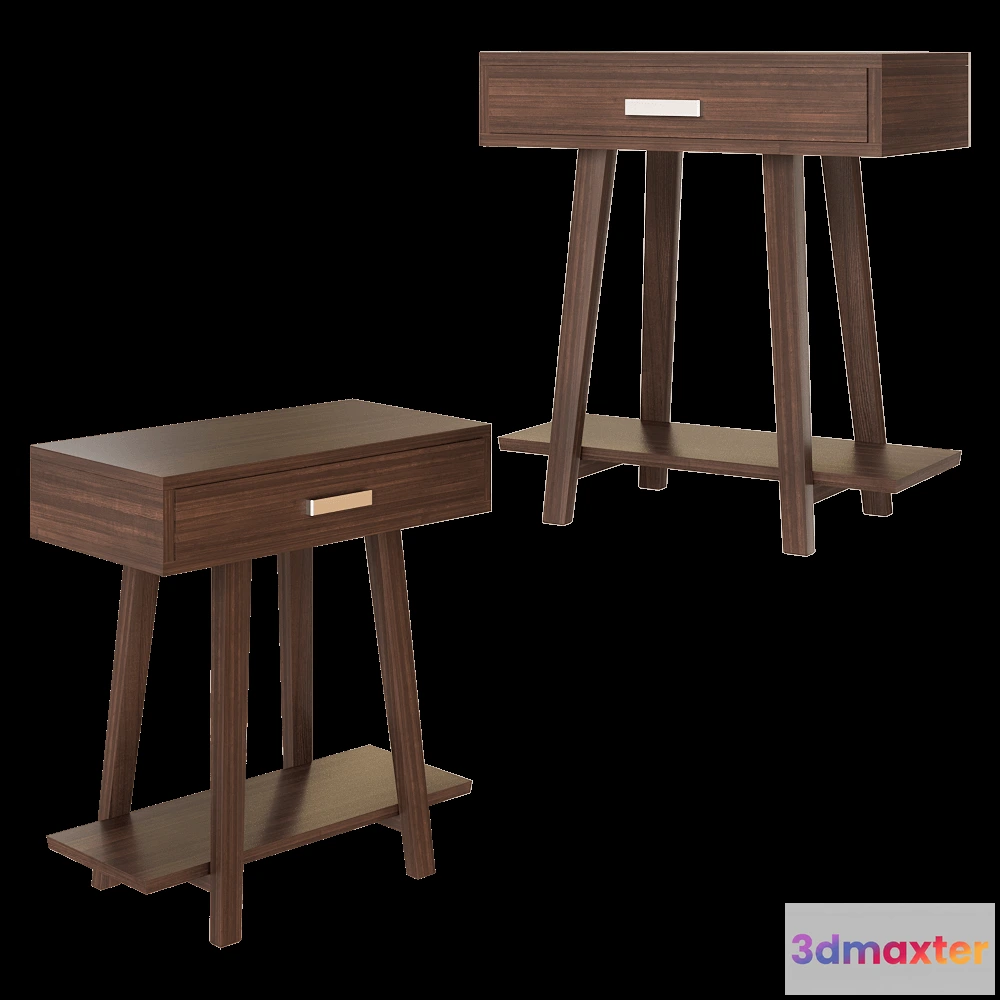 1638580 - Gervasoni - Night table LC 53 3D Max