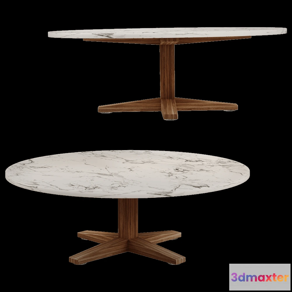 1638586 - Gervasoni - Coffee table Jeko 3D Max