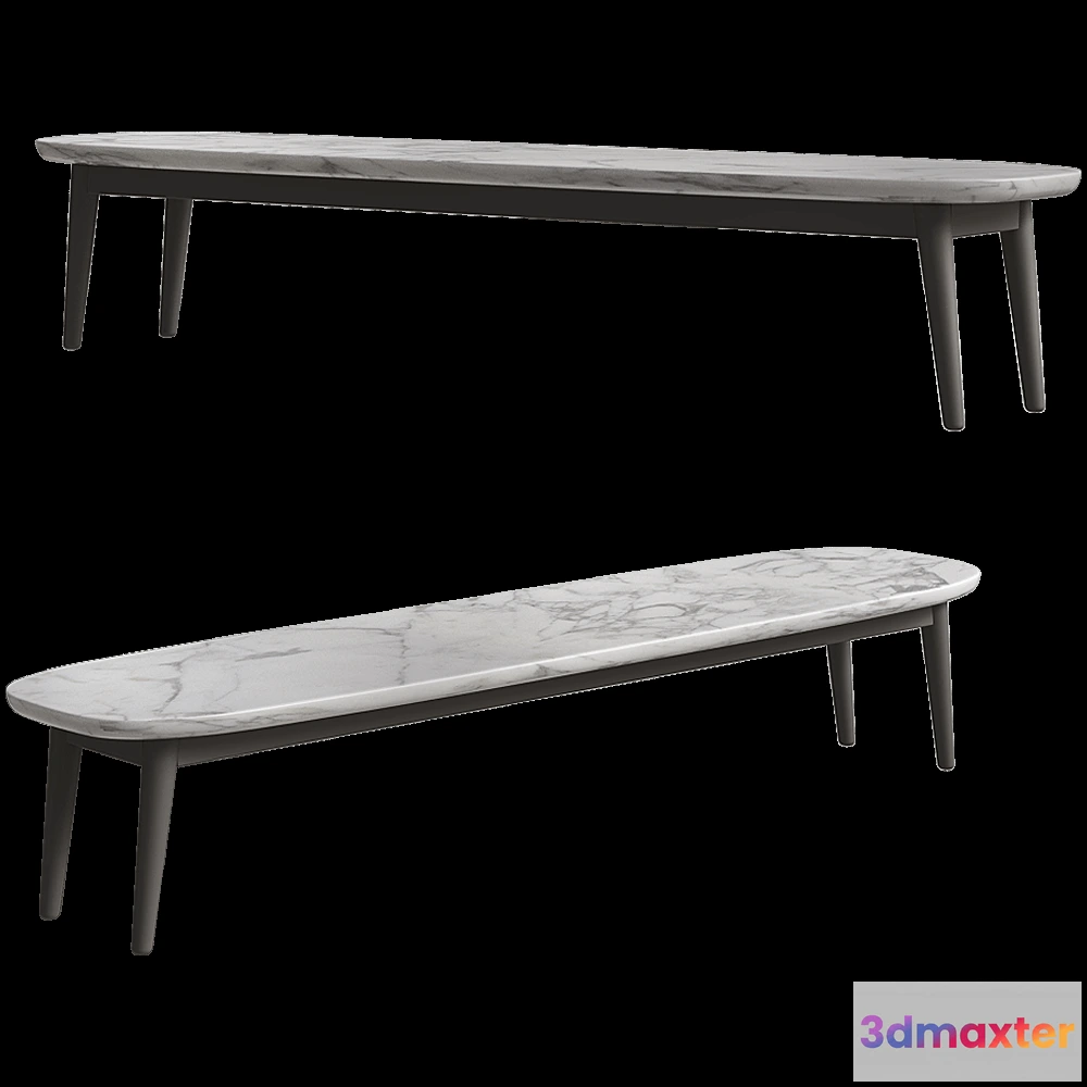 1638592 - Gervasoni - Coffee table Brick 3D Max