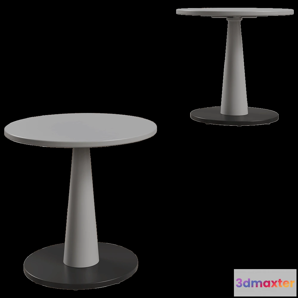 1638594 - Gervasoni - Round table Gray 3D Max