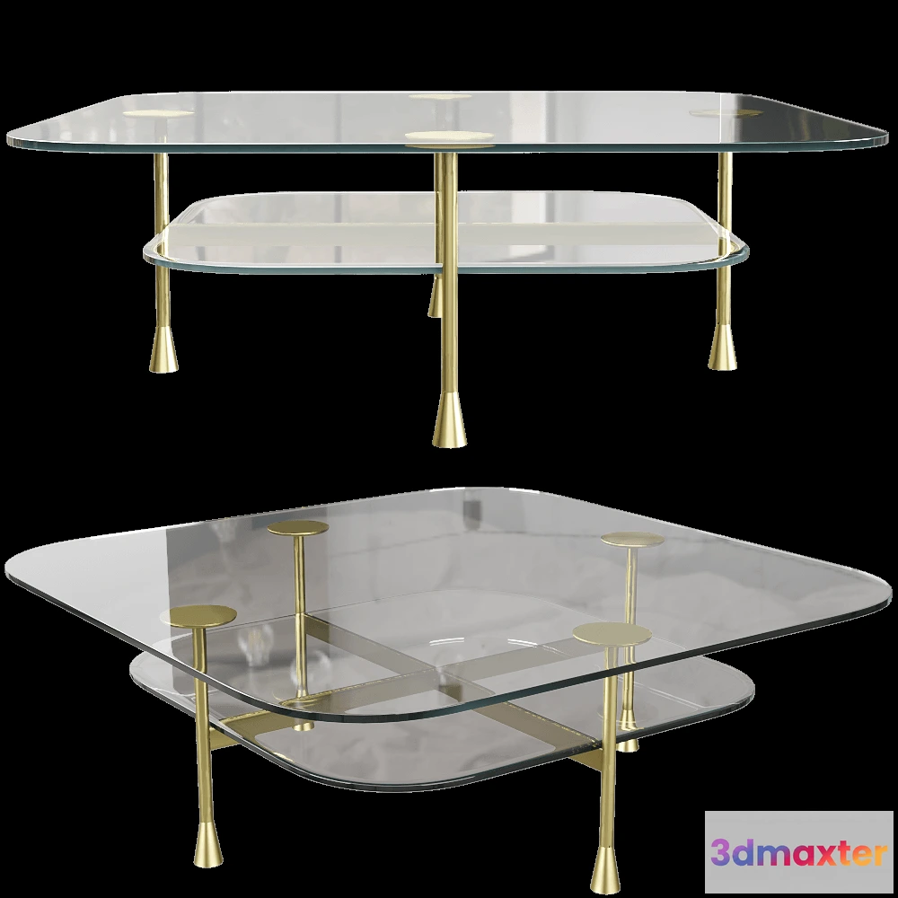 1638622 - GHIDINI1961 - Coffe Table Da Vinci 3D Max