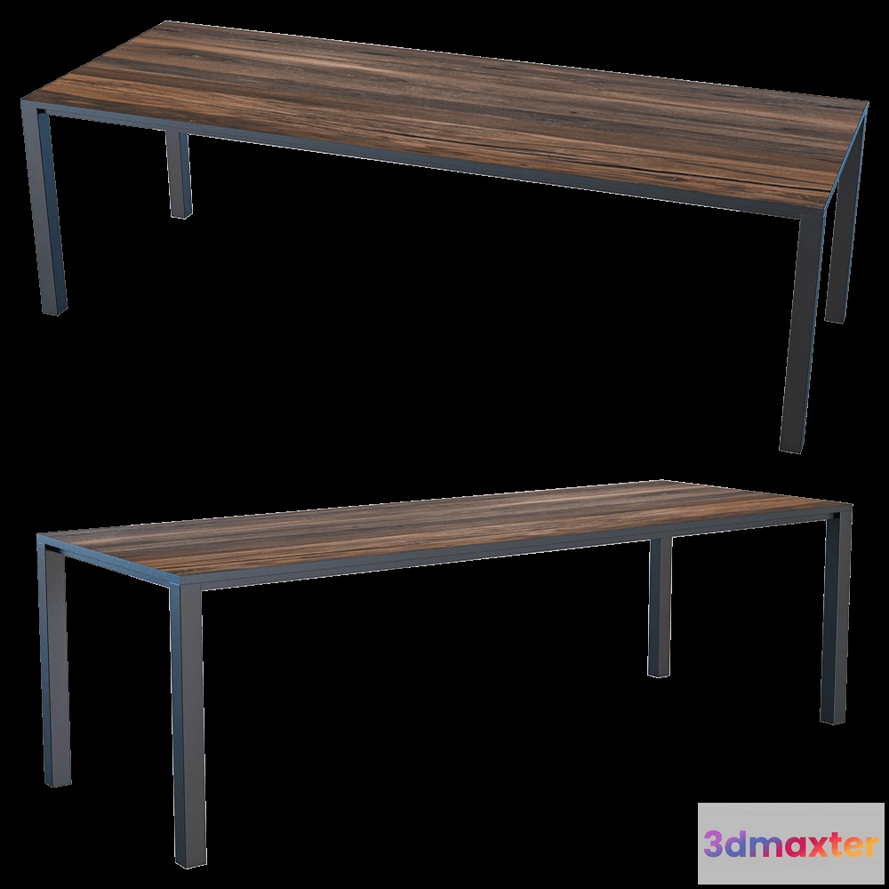1638730 - Heerenhuis Manufactuur - Teak table CTR 3D Max