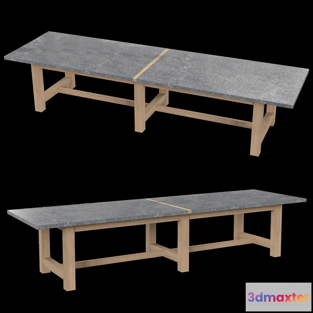 1638748 - Heerenhuis Manufactuur - Table TT 3D Max
