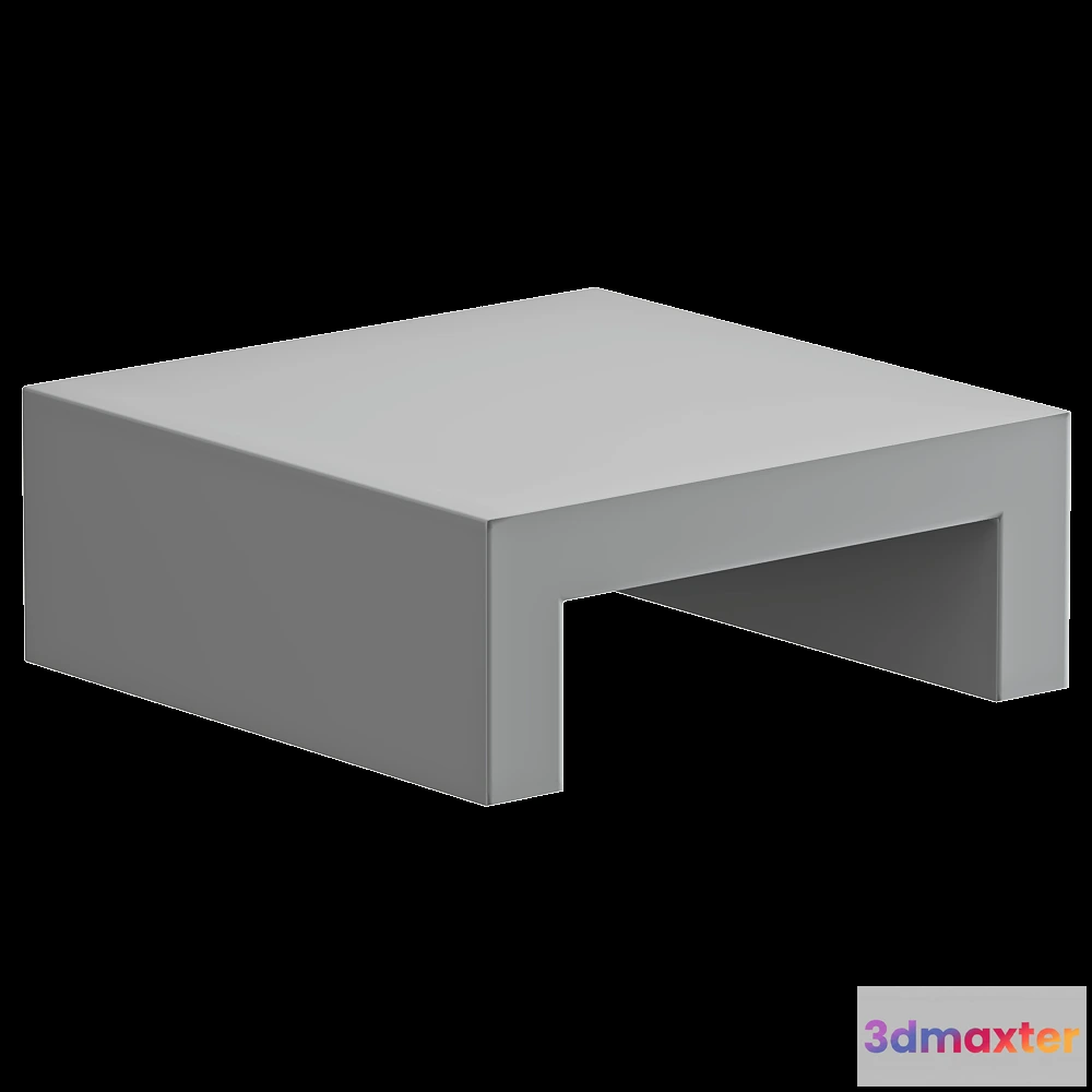 1638780 - Heller Furniture - Coffee table Vignelli 3D Max