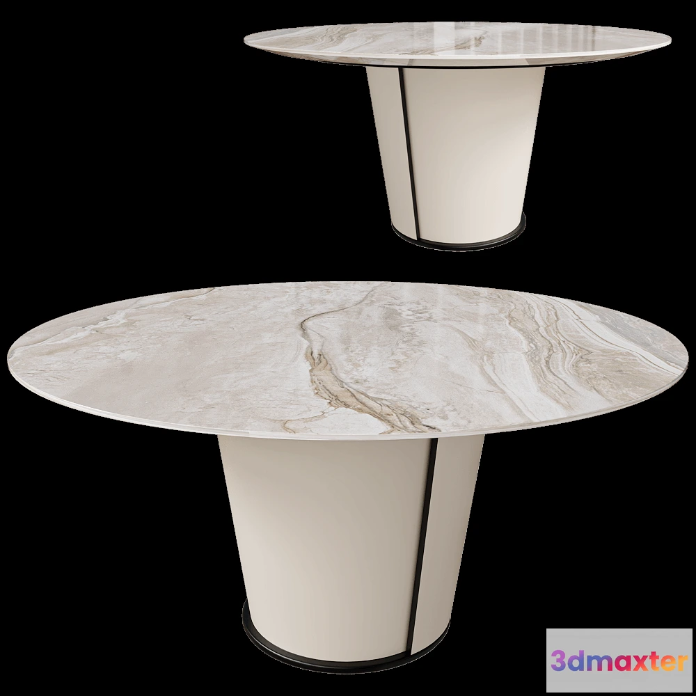 1638808 - i 4 Mariani - Table Papier 3D Max