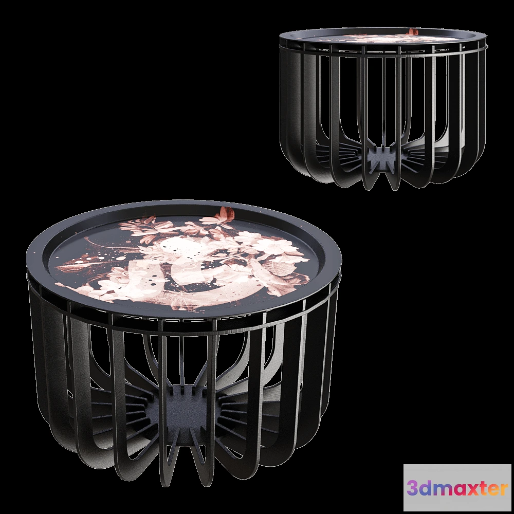 1638814 - ibride - Coffee table Medusa 36 3D Max